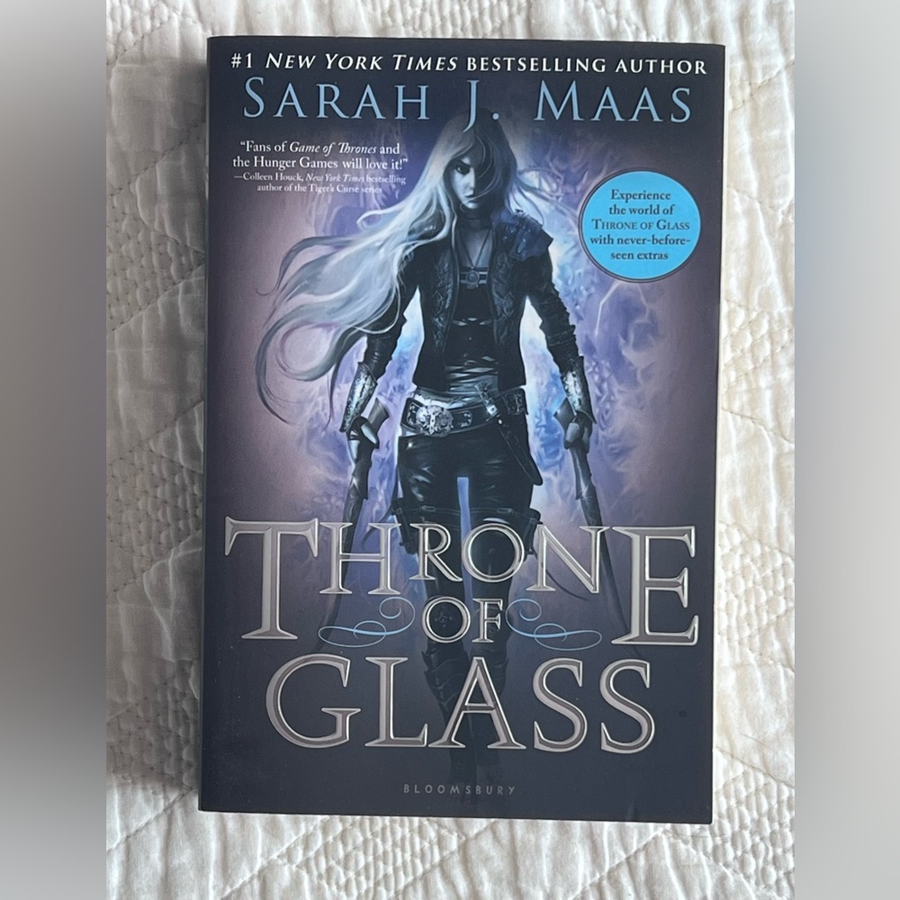 SOLD Throne of Glass - OOP Cover